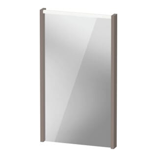 Duravit LED-Spiegel D-Code 2.0 40x70x5cm, 3 W, bas. ma, Lichtfeld oben
