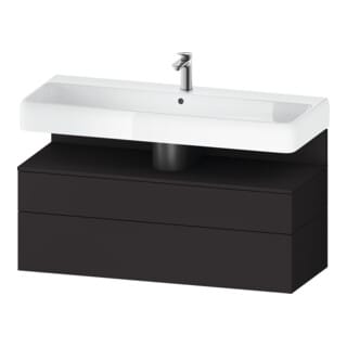 Duravit Waschtischunterschrank Qatego 119x47x59cm, gra m, 1 Kast, 1 Ausz.