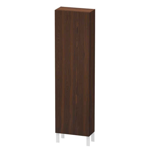 Duravit Hochschrank L-Cube 50x24,3x176cm, Tür re, Nussb gebürstet
