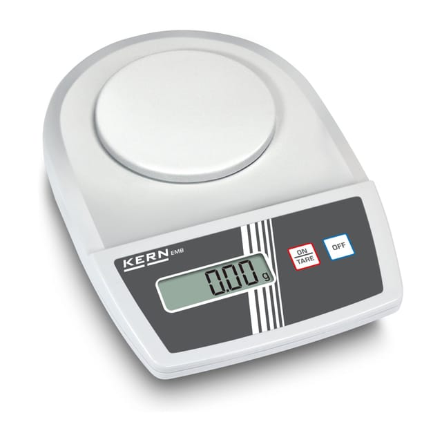 Kern Schulwaage EMB 600-2+C kalibriert, Wägebereich 600 g, Ablesbarkeit 0,01 g