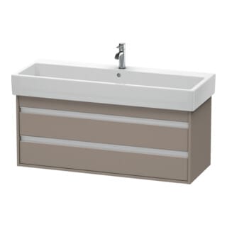 Duravit Waschtischunterschrank Ketho 115x44cm, bas. ma, 2 Schubk., wandhängend