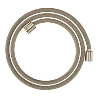 hansgrohe Textilbrauseschlauch 1600mm, Mut. 1x kon, 1x zyl, brush. bron
