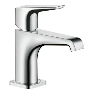 hansgrohe Waschtisch-Einhebelmischer 90 Axor Citterio E A 135mm, m HG, unver Abl., Edelstahl-Optik