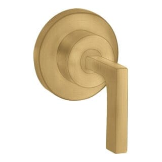 hansgrohe Fertigmontageset Axor Citterio UP-Absperrvtl., m Hebel, brush. gol opt