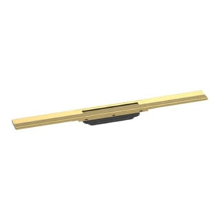 hansgrohe RainDrain Flex Duschrinne 700mm, pol. gol opt, Fertigset, kürzbar