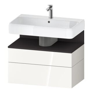 Duravit Waschtischunterschrank Qatego 79x47x59cm, gra m/we g, 1 Kast, m B
