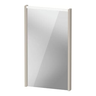 Duravit LED-Spiegel D-Code 2.0 40x70x5cm, 3 W, Tau matt, Lichtfeld oben