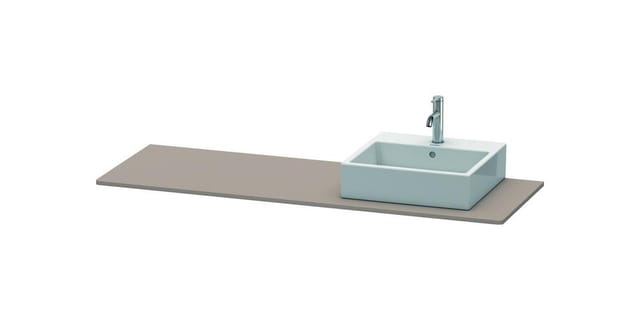 Duravit Konsole XSquare 160x55x1,6cm, m 1 AS, Beck. re, bas. m