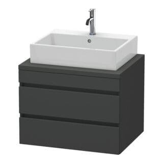 Duravit Waschtischunterschrank DuraStyle 70x54,8cm, graph ma, f Kons, 2 SchKa.