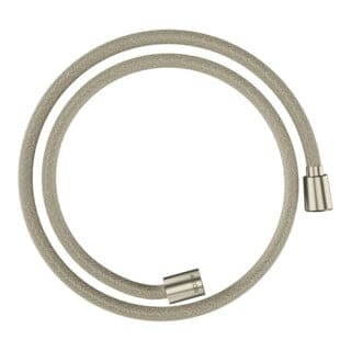hansgrohe Textilbrauseschlauch 1250mm, Mut. 1x kon., 1x zyl, brush. ni.