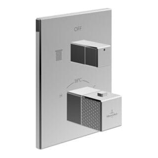 V&B Fertigmontageset Mettlach UP-Thermostat m 2-W-Mengenreg., chrom
