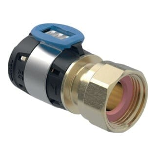 Geberit bergang FlowFit d= 32mm, G 1 1/4, mit Überwurfmutter