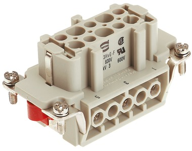 Harting Kontakteinsatz 6p f. Buchsenkontakt 09340032701