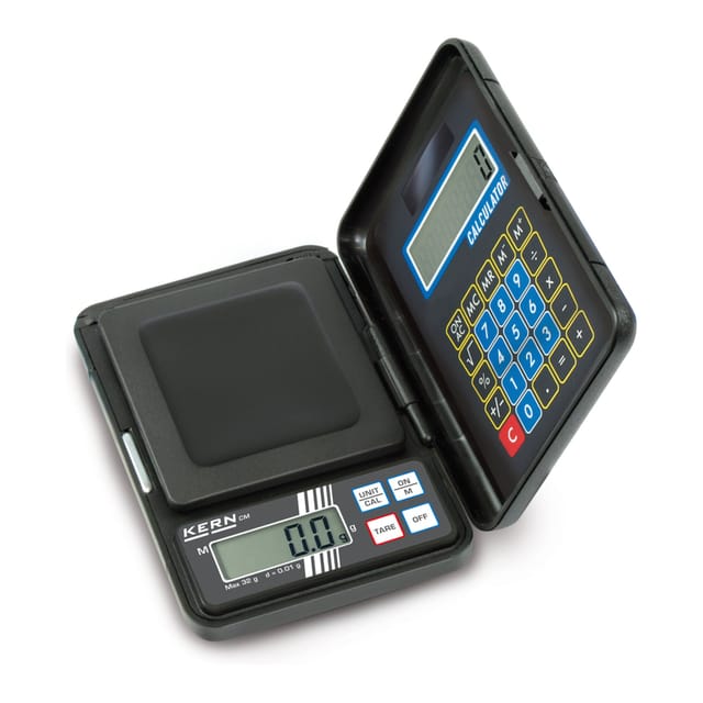 Kern Taschenwaage CM 150-1N+C kalibriert, Wägebereich 150 g, Ablesbarkeit 0,1 g