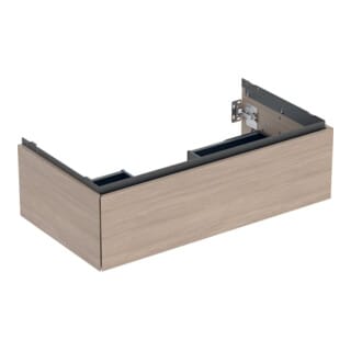 Geberit Waschtischunterschrank One 88,8x50,4x47cm, Eiche/Mela Holz, 1 Laden