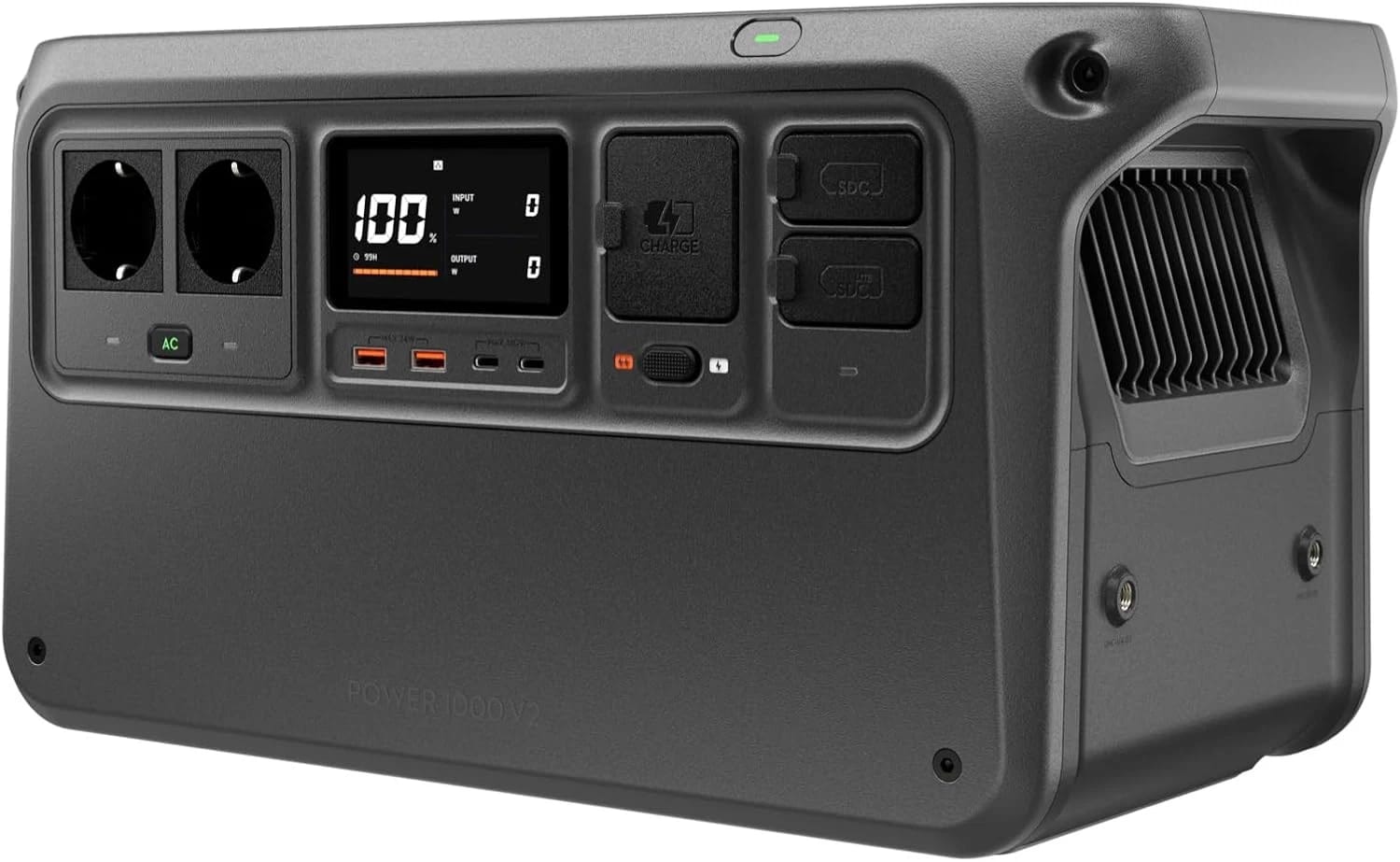[produit Reconditionné]dji Power 1000 V2 1024 Wh, 2600 W, Station D'Alimentation Portable Solaire