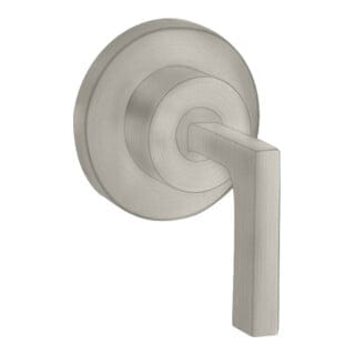 hansgrohe Fertigmontageset Axor Citterio UP-Absperrvtl., m Hebel, Edelstahl-Optik