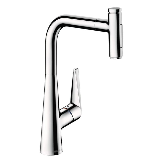 hansgrohe Spültisch-Einhebelmischer Talis Select-M51-300 chrom, Ausziehbrause, 2jet