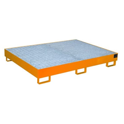 Bauer Südlohn Regalwanne RW-GR 1800, lackiert, Gelborange