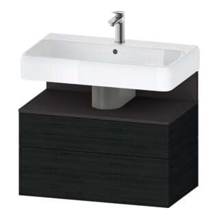 Duravit Waschtischunterschrank Qatego 79x47x59cm, gra m/E s, 1 Kast, m B