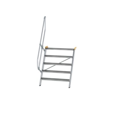 MUNK Aluminium-Treppe Stufen 60° 5 Stufen