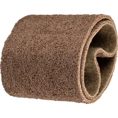 PFERD TOOLS Vlies Schleifband VB 100x282 mm A100 G für Feinschliff und Finish für Walze Ø 90x100mm