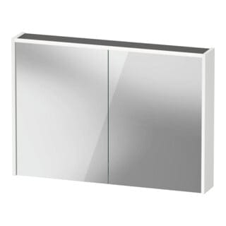 Duravit LED-Spiegel D-Code 2.0 m SD T E 2 Tür., Lichtf ob, 100x70x14,8cm, we. ma