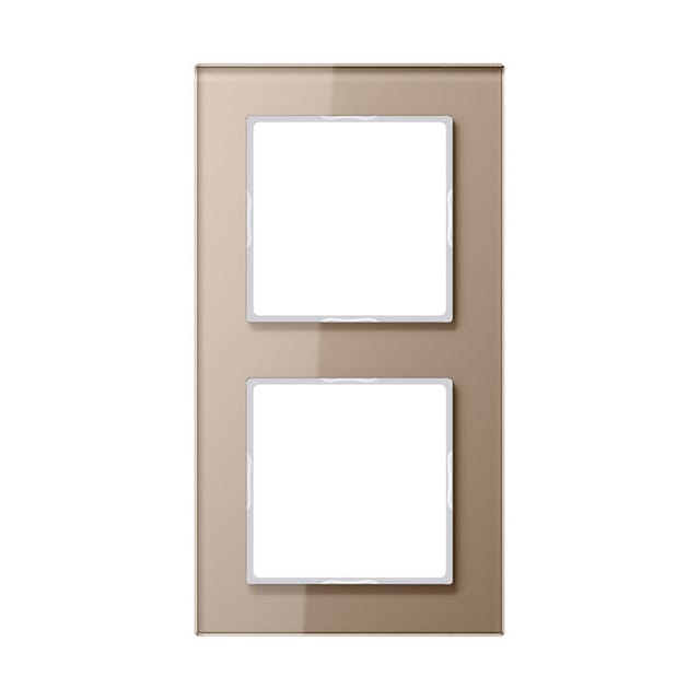 Jung Glasrahmen 2fach champ waage-/senkrecht AC 582 GL CH