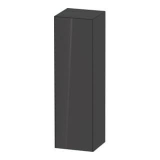 Duravit Halbhochschrank White Tulip 40x36x132cm, 1 T, Anschl li, graph hgl