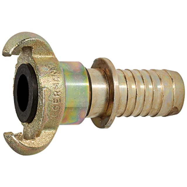 Riegler Klauenkupplung, LW 19 (3/4"), DN 15, mit Sicherungsbund, drehbar