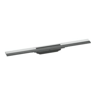 hansgrohe RainDrain Flex Duschrinne 700mm, chrom, Fertigset, kürzbar