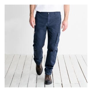 STIER Multipocket Cargo Pants essential bci cotton 34/32 Navy