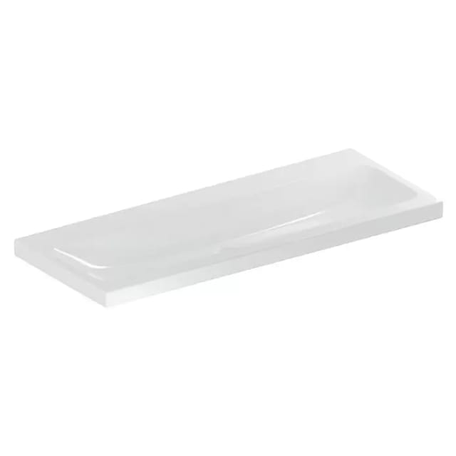 Geberit Waschtisch iCon Light 120x48cm, o. Hahnl., ohne Überlauf, weiß