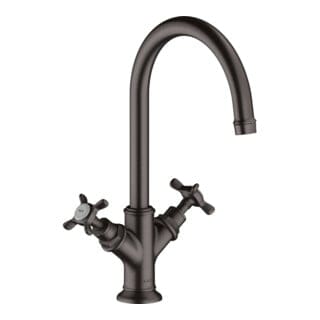 hansgrohe Zwei-Griff-Waschtischarmatur 210 Axor Montreux A 175mm, m KrG, unver Abl., b bla vc