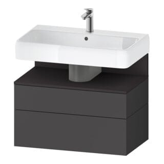 Duravit Waschtischunterschrank Qatego 79x47x59cm, gra m/Gr m, 1 Kast, m B