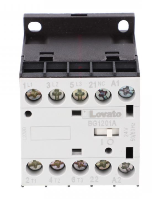 Leistungsschütz 3p 12a 5,7kw Bei 400vac Ac3, Spule 24vac 50/60hz, 0z 1r 11bg1201a024