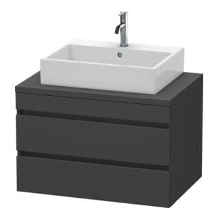 Duravit Waschtischunterschrank DuraStyle 80x54,8cm, graph ma, f Kons, 2 SchKa.