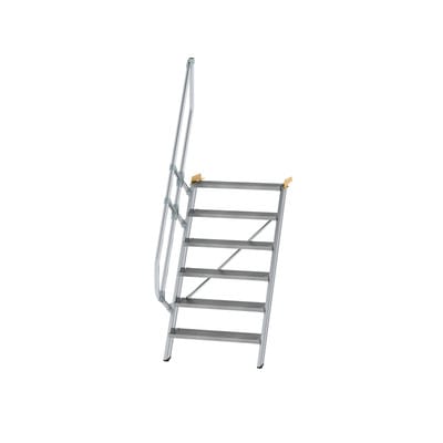 MUNK Aluminium-Treppe Stufen 60° 6 Stufen