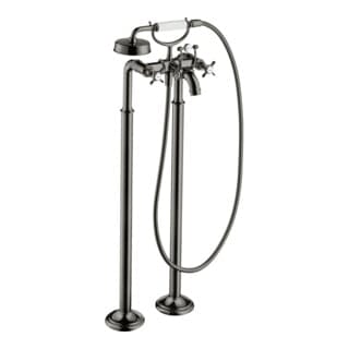 hansgrohe Fertigmontageset Axor Montreux Zwei-Griff-Spültischarmatur, boden, m KrG, pol. bla vc