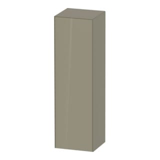 Duravit Halbhochschrank White Tulip 40x36x132cm, 1 T, An re, steingrau hgl
