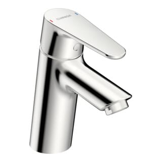Hansa Waschtisch-Einhebelmischer HANSAVANTIS ECO o. Abl-Garnitur, Ausladung 109mm, chrom
