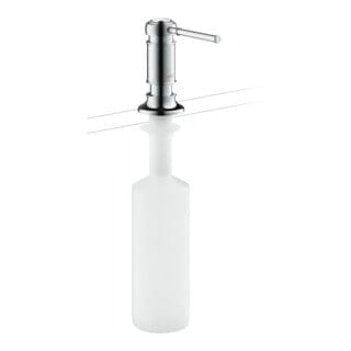hansgrohe Spülmittelspender EB-Version, Ausl. 91mm, pol. sw chrom