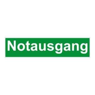 Eichner Fluchtwegsschild Notausgang