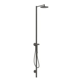 hansgrohe Nature Duschsäule Axor Starck m Kopfbrause, Handbrause, brushed black chrome