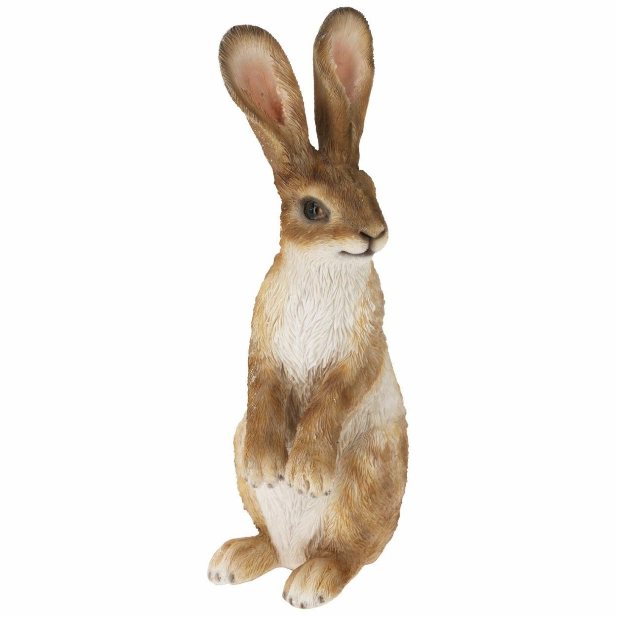 Gartenfigur, Stehender Hase, 26 Cm, Muster 1