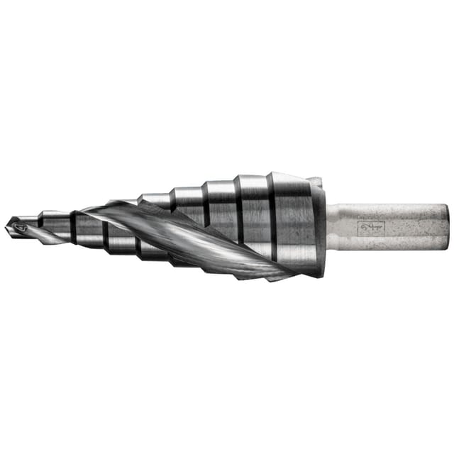 PFERD TOOLS Stufenbohrer HSS 9 Bohrstufen Ø 4-20mm 3-Flächenschaft-Ø 8 mm HICOAT beschichtet