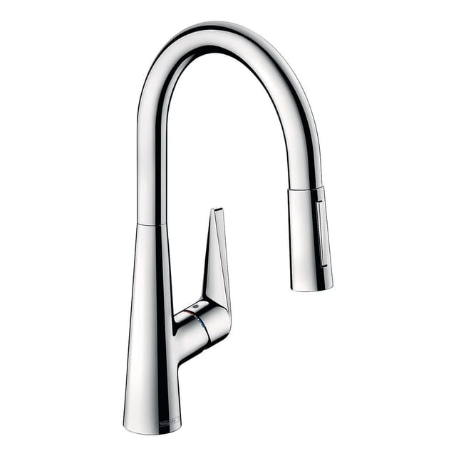 hansgrohe Spültisch-Einhebelmischer 200 Talis M51 EcoSmart m Ausziehbrause, 2jet, 4,7 l/min, chrom