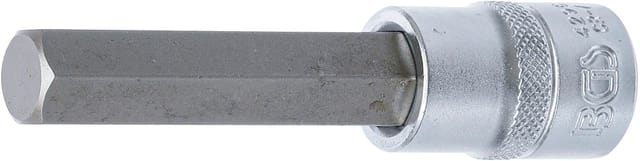 BGS Bit-Einsatz 4296, Antrieb Innenvierkant 12,5 mm (1/2"), Innensechskant 14 mm