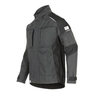 Kübler ACTIVIQ cotton+ Jacke anthrazit/schwarz XS