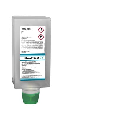 GREVEN Myxal Sept Gel Desinfekt. parfümfrei 1L Variofl.
